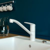 Товар: Смеситель для кухни Iddis Male MALWT00i05 Белый матовый - фото 3 Смеситель для кухни Iddis Male MALWT00i05 Белый матовый — фото 3, Смесители для кухни