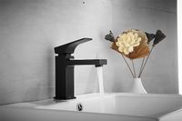 Смеситель для раковины Rose R10H R1001H-1 Черный матовый — фото 7, Смесители для раковины