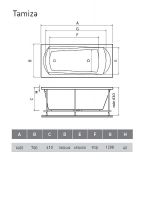 Товар: Акриловая ванна Relisan Tamiza 140х70 Гл000013920 без гидромассажа - фото 7 Акриловая ванна Relisan Tamiza 140х70 Гл000013920 без гидромассажа — фото 7, Ванны