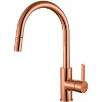 Смеситель для кухни Alveus Tesla-P Monarch Copper 1129049 Медь — фото 1, Смесители для кухни