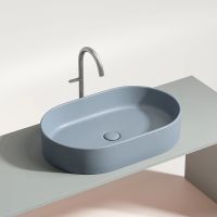 Раковина-чаша Ceramicanova Element 61 CN6048MHL Серо-голубая матовая — фото 11, Раковины