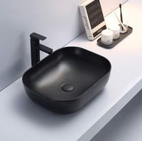 Товар: Раковина-чаша CeramaLux 49 78104MB Черная матовая - фото 2 Раковина-чаша CeramaLux 49 78104MB Черная матовая — фото 2, Раковины накладные