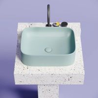 Раковина-чаша Ceramicanova Element 51 CN6052MLG Зеленая матовая — фото 19, Раковины накладные