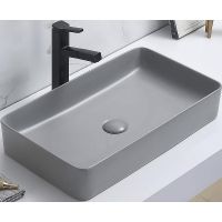 Раковина-чаша CeramaLux 60 78189MH-5 Светло-серая — фото 1, Раковины