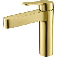 Товар: Смеситель для раковины BelBagno Delta DEL-LVM-BORO Золото брашированное - фото 1 Смеситель для раковины BelBagno Delta DEL-LVM-BORO Золото брашированное — фото 1, Смесители для раковины