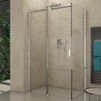 Душевой уголок Riho Baltic 117х77 G002009120 (GE0902100) профиль Хром стекло прозрачное — фото 1, Прямоугольные душевые уголки