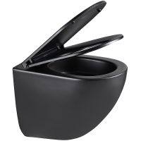 Товар: Унитаз Lemark Glazer 9612004 подвесной Черный матовый с сиденьем Микролифт - фото 17 Унитаз Lemark Glazer 9612004 подвесной Черный матовый с сиденьем Микролифт — фото 17, Подвесные унитазы