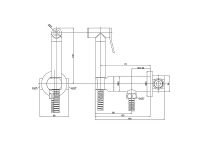 Товар: Гигиенический душ со смесителем ALMAes Agata AL-877-01 Хром - фото 7 Гигиенический душ со смесителем ALMAes Agata AL-877-01 Хром — фото 7, Гигиенические души