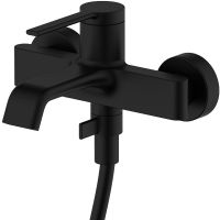 Смеситель для ванны AQUAme Asti AQM6412MB Черный матовый — фото 4, Для душа и ванны