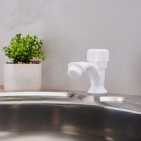 Кран для одного типа воды Ростовская Мануфактура Сантехники PL3-269F Белый — фото 5, Краны