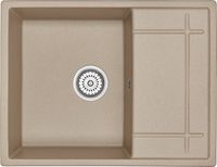 Granula-6501, ПЕСОК, кухонная мойка, кварц — фото 1, Кухонные мойки