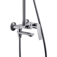 Душевая система Haiba HB24533-3 Пепельный — фото 4, Душевые системы