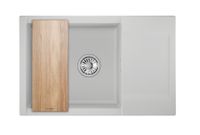 Товар: Granula-ES-7807, АРКТИК (БЕЛЫЙ), кухонная мойка, кварц, ESTETICA - фото 3 Granula-ES-7807, АРКТИК (БЕЛЫЙ), кухонная мойка, кварц, ESTETICA — фото 3, Кухонные мойки