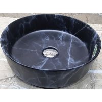 Раковина-чаша CeramaLux 35 C1107 Черная — фото 2, Раковины накладные