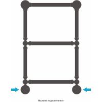 Товар: Водяной полотенцесушитель Сунержа Ренессанс 1386 660х400 00-0281-6640 с полкой Хром - фото 2 Водяной полотенцесушитель Сунержа Ренессанс 1386 660х400 00-0281-6640 с полкой Хром — фото 2, Водяные полотенцесушители