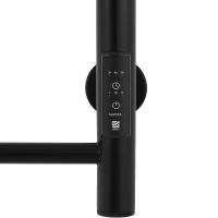 Электрический полотенцесушитель Energy Round 600x400 EETR0ROUND604R905M Черный матовый — фото 5, Электрические полотенцесушители