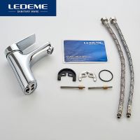 Товар: Смеситель для раковины Ledeme H40 1040L Хром - фото 2 Смеситель для раковины Ledeme H40 1040L Хром — фото 2, Смесители для раковины