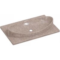 Раковина СанТа Вега 70 900142 Речной песок — фото 1, Раковины подвесные