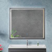 Зеркало CEZARES CZR-SPC-INT-1000-900-LED-TCH-WARM-TIT — фото 7, Зеркала в ванную комнату