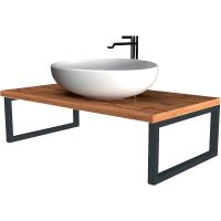 Столешница под раковину 1MarKa Grunge Loft 70 Ц0000015936 Дуб Вотан — фото 7, Столешницы под раковину