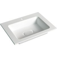 Раковина Jorno Modul 65 Mol.08.65/W Белая — фото 1, Раковины встраиваемые сверху