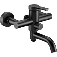 Смеситель для ванны Swedbe Diana 1035B Черный матовый — фото 1, Смеситель для ванны