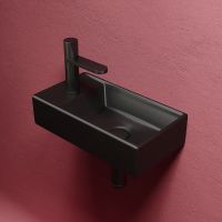 Раковина Ceramicanova Element 41 R CN6051RMB Черная матовая — фото 9, Мини-раковины