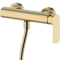 Товар: Смеситель для душа AQUAme Monza AQM6313BG Шлифованное золото - фото 4 Смеситель для душа AQUAme Monza AQM6313BG Шлифованное золото — фото 4, Для душа и ванны