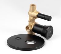 Товар: Смеситель для душа Remer Element ET09HNO Черный матовый - фото 5 Смеситель для душа Remer Element ET09HNO Черный матовый — фото 5, Смеситель для душа