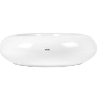 Товар: Раковина-чаша Bond Oval 64 S58-640 Белый глянец - фото 3 Раковина-чаша Bond Oval 64 S58-640 Белый глянец — фото 3, Раковины накладные