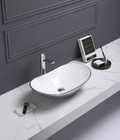 Товар: Раковина CeramaLux 61 7811ASW Серебряная - фото 2 Раковина CeramaLux 61 7811ASW Серебряная — фото 2, Раковины