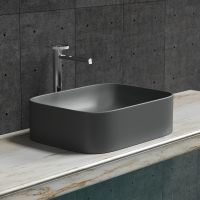 Раковина-чаша Ceramicanova Element 51 CN6052MDH Темный антрацит матовый — фото 14, Раковины накладные