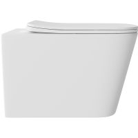 Унитаз Aqueduto Macio Plus MACT0220 подвесной Белый матовый с сиденьем Микролифт — фото 2, Подвесные унитазы