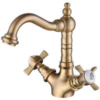 Смеситель для раковины Caprigo Bristol 21-526-vot Бронза — фото 1, Смесители для раковины