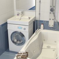 Товар: Раковина Altasan Quadro 60x60 UPP60QUADROs на стиральную машину Белая - фото 2 Раковина Altasan Quadro 60x60 UPP60QUADROs на стиральную машину Белая — фото 2, Раковины