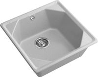 GRANFEST Мойка UNIQUE 500 1-чаша 500*500мм серый арт.GF- — фото 1, Кухонные мойки