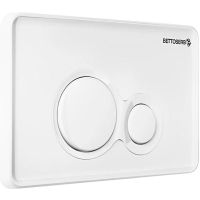 Клавиша смыва Bettoserb Sava Fix Slim 40006457 Белая глянцевая — фото 3, Комплектующие для туалета