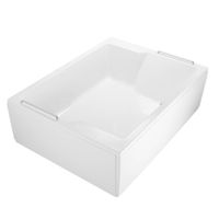 Акриловая ванна CEZARES PLANE_DUO-190-145-51-W37 — фото 1, Акриловые ванны