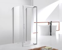 Душевой уголок П-ОБРАЗНЫЙ CEZARES MOLVENO-BA2-90/80-C-Cr-IV — фото 1, Прямоугольные душевые уголки