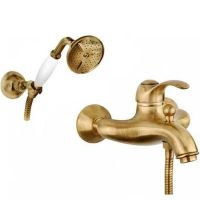 Смеситель для ванны Fiore Jafar 47ZZ5104 Бронза — фото 1, Смеситель для ванны