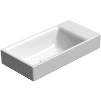 Раковина GSI Nubes 50 9637111 Белая — фото 1, Мини-раковины