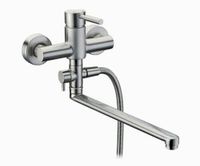 Wern 4202L Смеситель для ванны с длинным изливом — фото 1, Смеситель для ванны