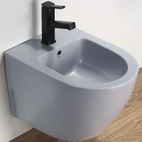 Товар: Биде CeramaLux В2342BDMHL подвесное Голубое матовое - фото 1 Биде CeramaLux В2342BDMHL подвесное Голубое матовое — фото 1, Биде