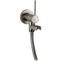 Гигиенический душ со смесителем Gattoni RT010NS Никель шлифованный — фото 3, Гигиенические души