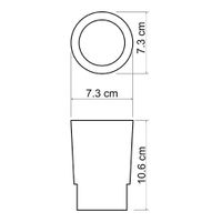 Товар: C180 Стакан - фото 3 C180 Стакан — фото 3, Аксессуары для раковины