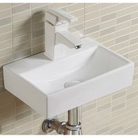 Раковина CeramaLux 36 9135/1 Белая — фото 1, Мини-раковины