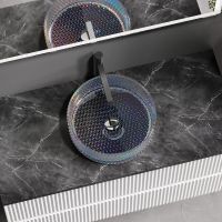 Раковина-чаша Ceramicanova Cristal 36 CN6059 Неон — фото 4, Раковины накладные