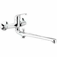 Смеситель для ванны Remer Серия 35 F462 универсальный Хром — фото 1, Для душа и ванны