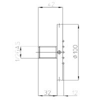 Товар: Боковая форсунка Bossini Tondo Flat I00175.073 Черная матовая - фото 2 Боковая форсунка Bossini Tondo Flat I00175.073 Черная матовая — фото 2, Комплектующие для душевого оборудования