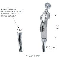 Товар: Гигиенический душ Remer 332332DCR Хром - фото 2 Гигиенический душ Remer 332332DCR Хром — фото 2, Гигиенические души